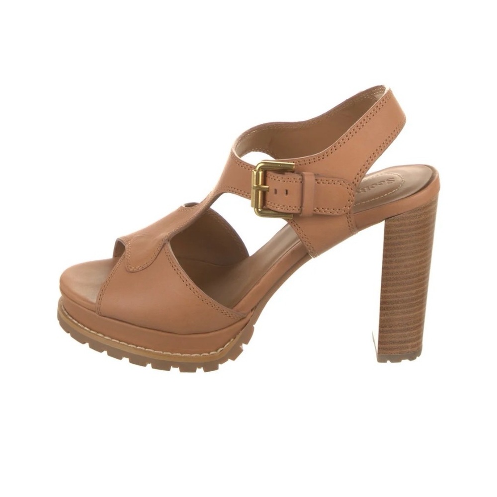See By Chloe Tan Leather Heels